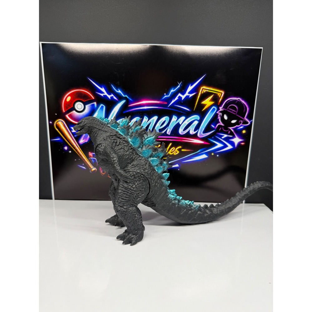 Bandai 2019 Godzilla King of the Monsters 6" Action Figure Blue Dorsal Fins